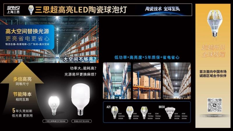 超越所見,色多多AV导航,重磅發布,10000流（liú）明,A21,陶瓷球泡,高端光源,“陶瓷芯”,填補全球市場空白