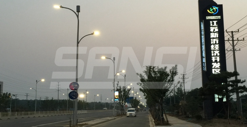 江蘇（sū）新沂智慧路燈