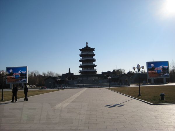 平穀奧運文化（huà）廣場、世紀廣場（chǎng）led室外全彩屏