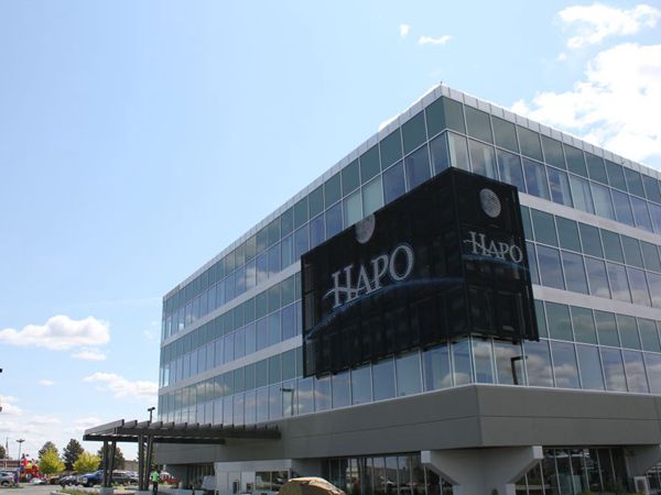 美（měi）國華盛頓HAPO社區信用合作社led室外（wài）全彩顯示屏