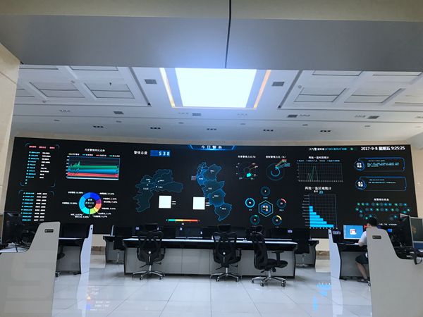 株洲公安局室（shì）內（nèi）led全彩（cǎi）顯示屏