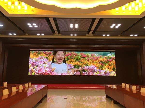 北京國防大學室（shì）內LED全彩屏