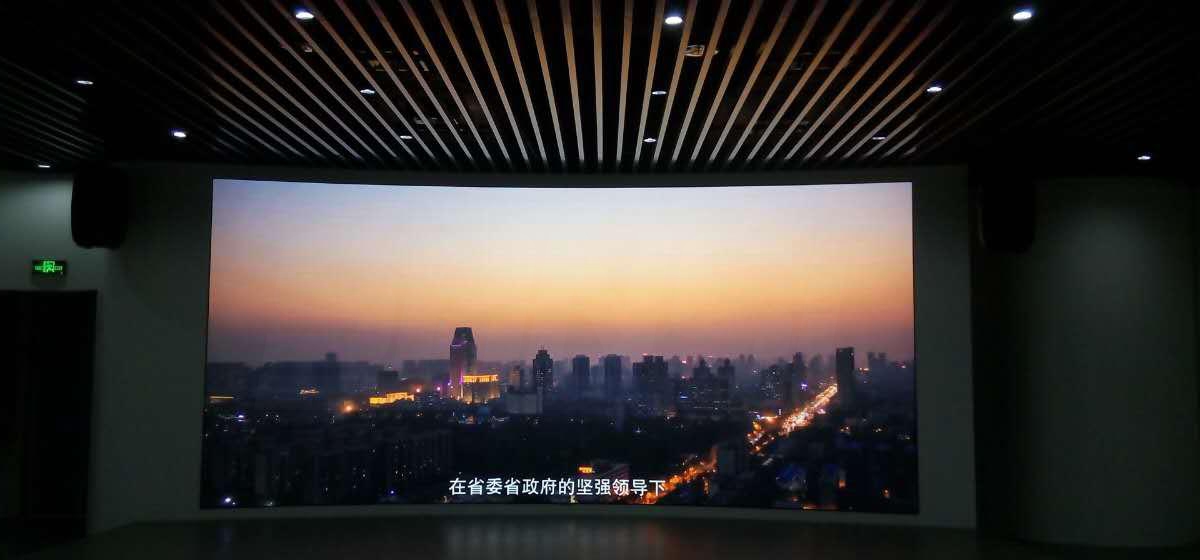 河南電視台室內全彩顯示（shì）屏