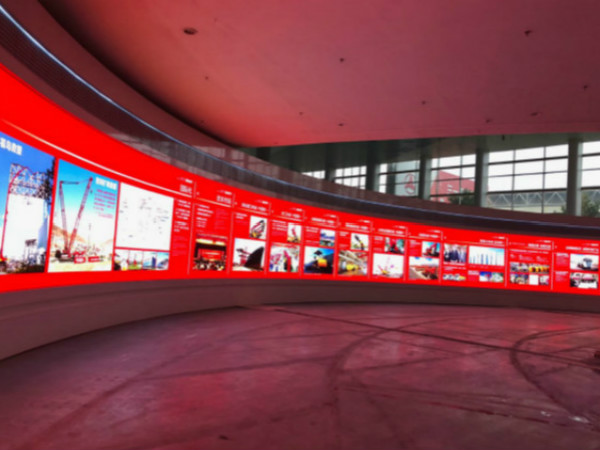 三一重（chóng）工展示廳LED高清大屏