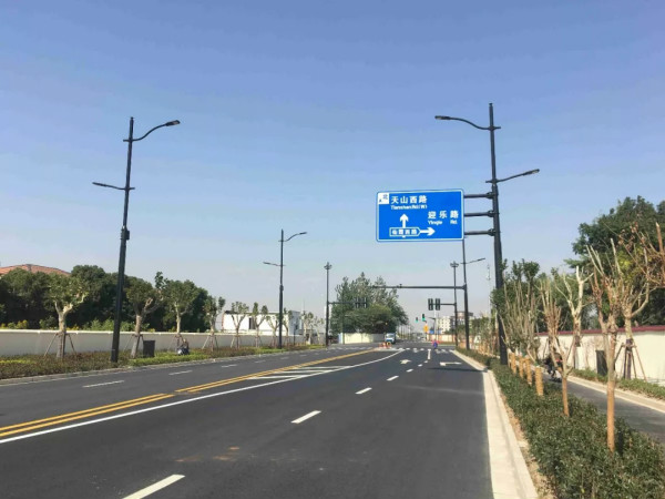 2018中國（guó）國（guó）際（jì）進口博覽會“多杆合一”