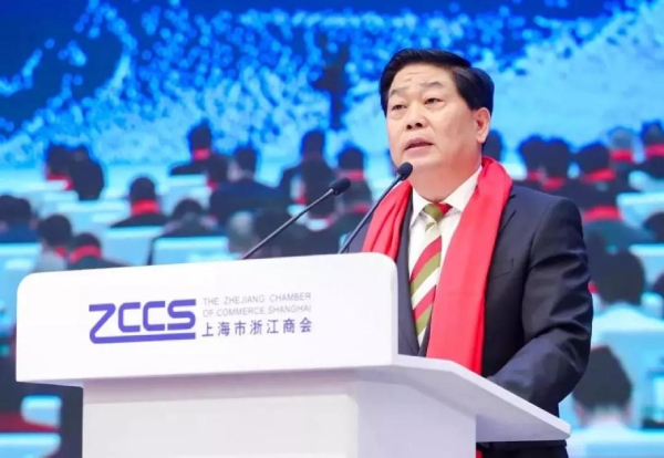商會輪值會長、圓通速（sù）遞董事局主席 喻（yù）渭蛟