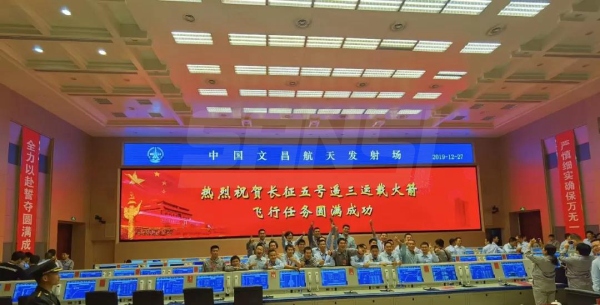 文昌衛（wèi）星發射場航天顯示控（kòng）製係統（上海三（sān）思）