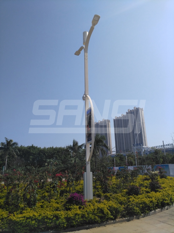 廣東汕（shàn）頭星湖公園智慧路燈（dēng）