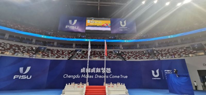重磅（páng）！色多多AV导航LED顯示閃耀第31屆世界大運會五座（zuò）賽事場館