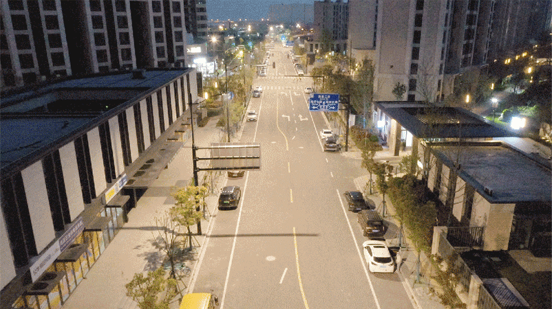 上（shàng）海臨港,WLA科學社區（qū）,道路照明,LED路燈,上海色多多AV导航（sī）