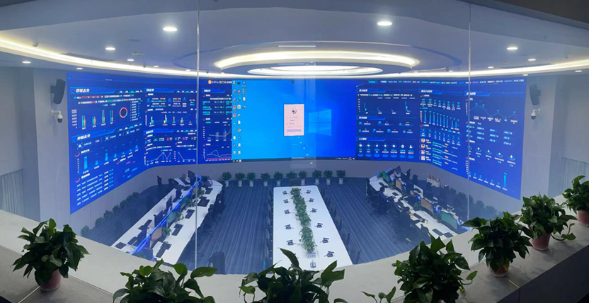 鹽（yán）城東台,公安局智慧中心,LED顯示屏（píng）