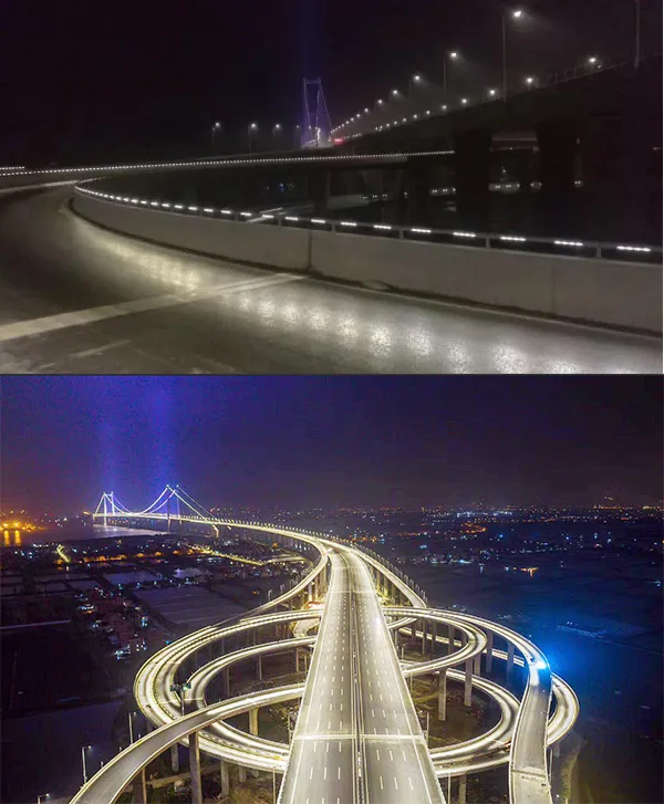 港珠澳大（dà）橋,開通六周年,色多多AV导航LED產品,高效穩定運行,報告
