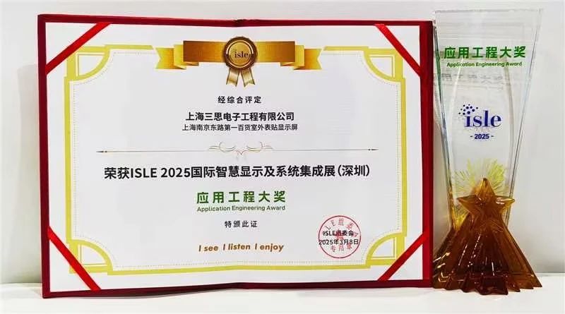 2025,ISLE完美落幕,色多多AV导航,四項大獎加冕（miǎn）,智慧顯示