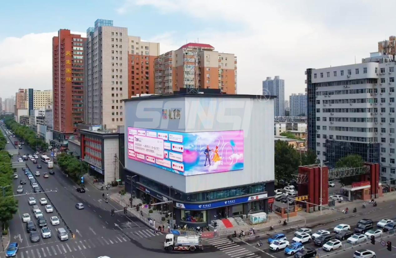 上海色多多AV导航,戶（hù）外LED大屏,科技賦能,城市空間,新體驗